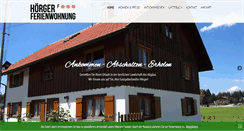 Desktop Screenshot of ferienwohnung-hoerger.de